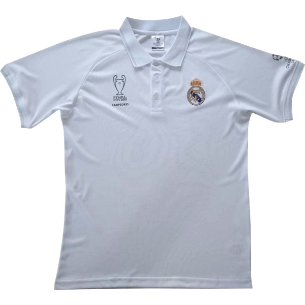 Real Madrid Polo 2018-19 Weiß Fussballtrikots Günstig